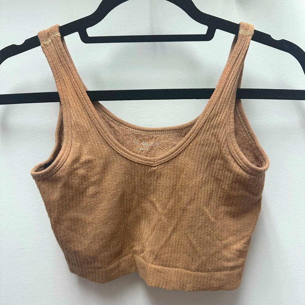 Urban Out From Under Ribbed Crop Top - Picture 2 of 5
